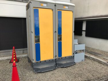 仮設トイレを福岡でレンタル！イベントや工事現場に！