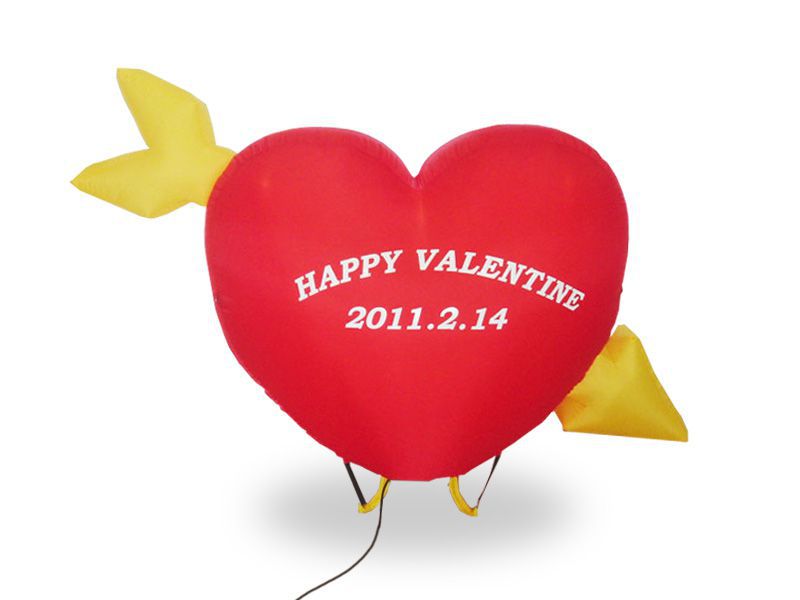 ハート型エアポップ　レンタル