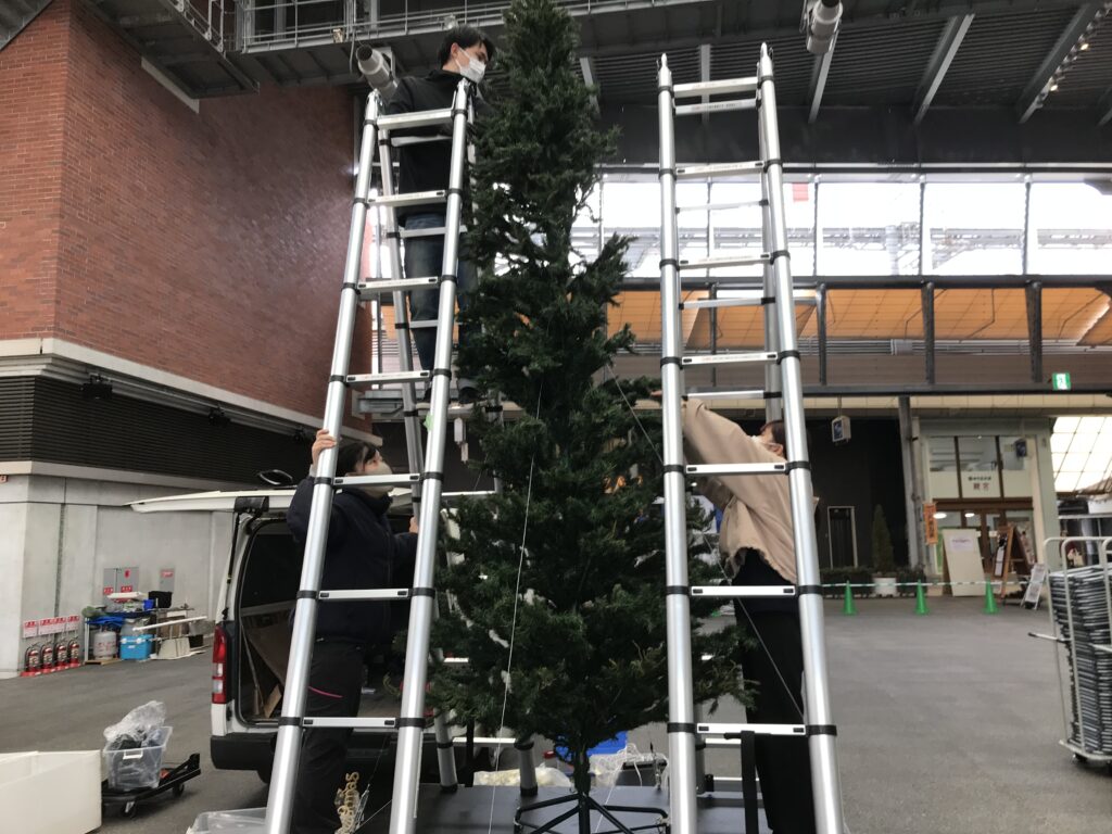 伸縮はしご　レンタル5