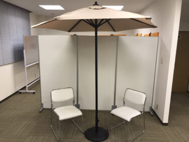 ガーデンパラソルを福岡でレンタル！屋外イベントの休憩所や飲食スペースに！