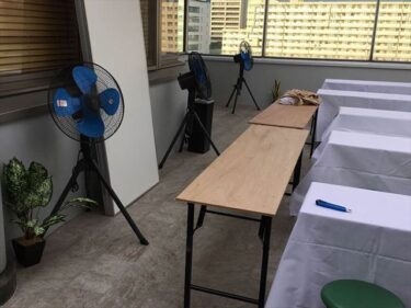 工場扇風機を福岡でレンタル！イベントや作業時の暑さ・感染対策に！
