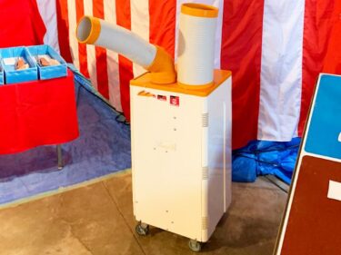 スポットクーラーを福岡でレンタル！夏のイベントや屋外作業で活躍！