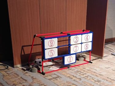 福岡で抽選用サッカーゴールをレンタル！サッカー版ストラックアウト！スポーツイベントなどにおススメ！