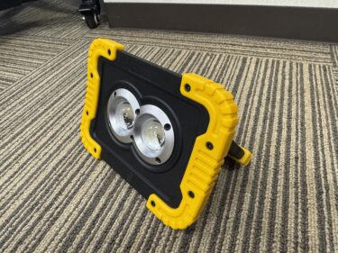 ポータブル投光器を福岡でレンタル！どこでも明るく照らせる軽量で便利な照明です！