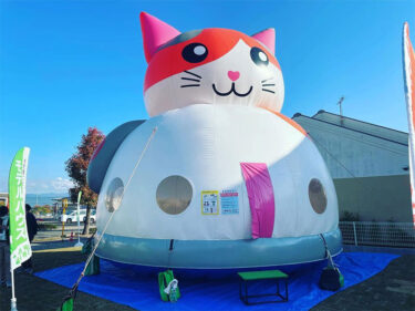 キャットドームを福岡でレンタル！ファミリー向けイベントにエアー遊具はいかがですか！